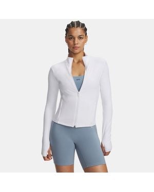 Under Armour Meridian Damesitem Met Ritssluiting Wit Wit
