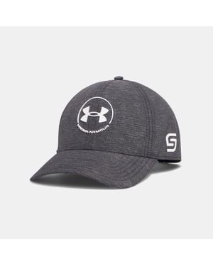 Under Armour Gorra Jordan Spieth Drive Snapback Para Hombre Blanco - Negro
