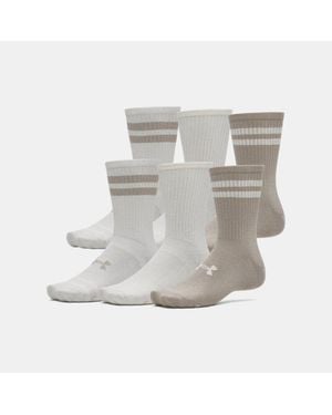 Under Armour Calcetines De Caña Media Essential - Neutro