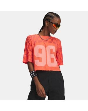 Under Armour Burnout 96 T-Shirt Venom - Red