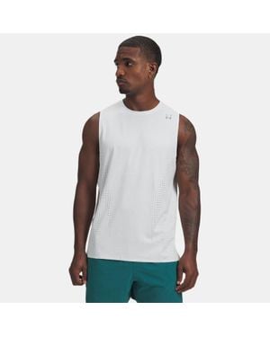 Under Armour Halo Vent Sleeveless Distant Reflective - White