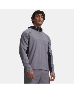 Under Armour Challenger Elite Storm Jacke Für Herren Titan Ultimate Schwarz Chrome - Grau