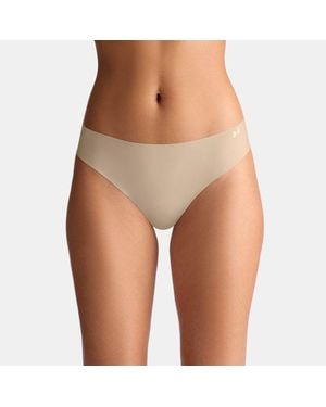 Under Armour Pure Stretch No Show Bikini – Set Van 3 Hue500 Hue625 Wit - Bruin