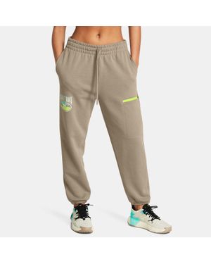 Pantaloni under armour donna oro online