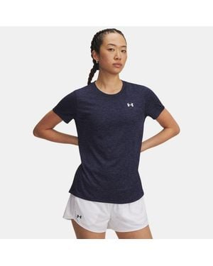 Under Armour Tech Twist Short Sleeve Midnight - Green