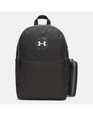 Under Armour Essential Printed Backpack Castlerock - Black