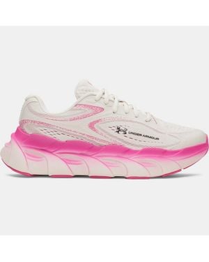 Under Armour Halo Runner 2 Laufschuhe Für Damen Summit Virtual Rosa Ultimate Schwarz - Weiß
