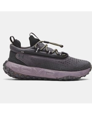 Under Armour Hovr Summit Fat Tire Delta Running Shoes Castlerock / / Metallic - Black