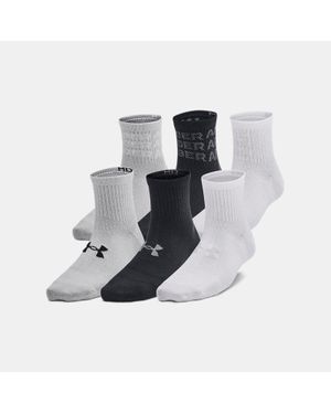 Under Armour Essential Qrter Kindersokken - Zwart