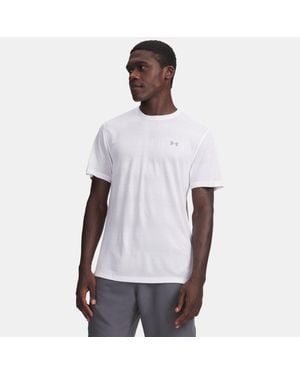 Under Armour Velociti Short Sleeve Reflective - White