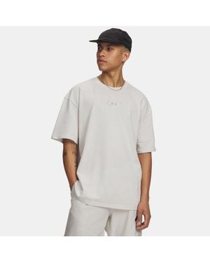 Under Armour Unstoppable+ Heavyweight Short Sleeve Summit Reflective - White