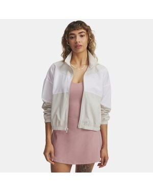 Under Armour Rival Woven Jacket Summit Summit - White