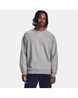 Under Armour Rival Fleece Crew, - Grey