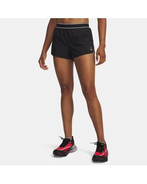 Under Armour Halo Run 2" Shorts Reflective - Black
