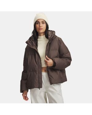Under Armour Limitless Down Puffer Jacket Peppercorn Peppercorn - Brown