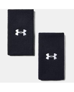 Under Armour Performance 6" Wristband 2-Pack - Blue