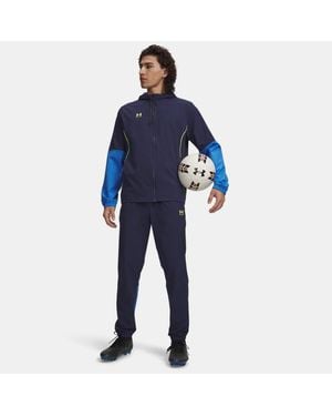 Under Armour Challenger Pro Tracksuit Washed High Vis - Blue