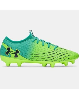 Under Armour Botas De Fútbol Magnetico Select 5 Fg Mode Hyper Academy - Verde