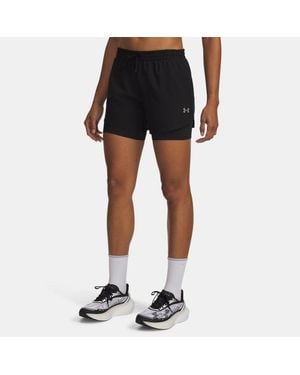 Under Armour Velociti Pro 6" 2-In-1 Shorts Ultimate Reflective - Blue