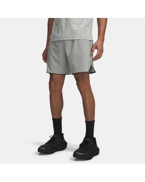 Under Armour Velociti Pro Shorts (18 Cm) Für Herren Titanium Reflektierend - Grau