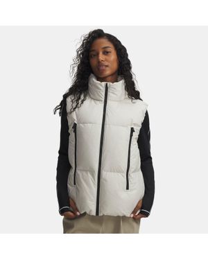 Under Armour Limitless Down Damesbodywarmer Summit Wit Zwart - Grijs