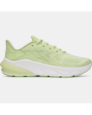 Under Armour Charged+ Turbulence 3 Running Shoes Fade Fade Lumos Lime - Green