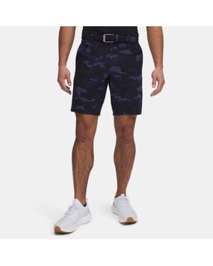 Under Armour Drive Printed 8.5" Tapered Shorts Midnight Halo - Blue