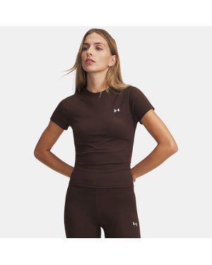 Under Armour Motion Fitted Short Sleeve Kona - Brown