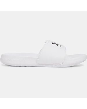 Under Armour Ignite Select Slides - White