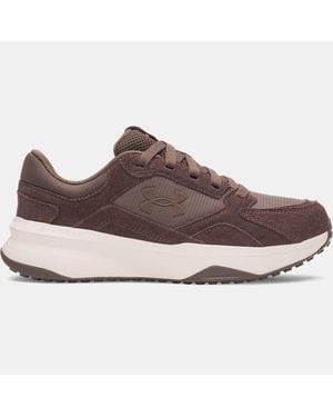 Under Armour Edge Suede Training Shoes Peppercorn Apex Peppercorn - Brown