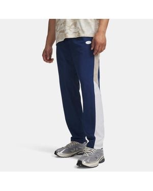 Under Armour Rival Woven Colorblock Herenbroek Zwartout Marineblauw Highland Buff Wit