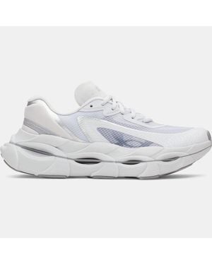 Under Armour Halo Racer 2 Laufschuhe Für Damen Halo Stahl Metallisch Silber - Weiß