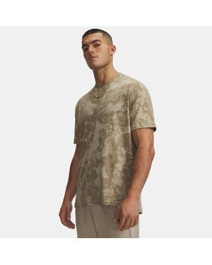 Under Armour Ua Vanish Energy Printed Short Sleeve - Green