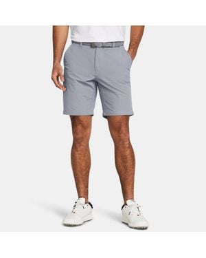 Under Armour Matchplay Tapered 9" Shorts Steel Steel - Blue