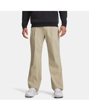 Under Armour Drive Pleated Herenbroek City Khaki Halo Grijs - Naturel