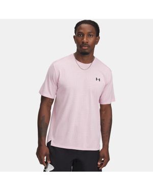 Under Armour Tech Vent Geotessa Short Sleeve Prime - Blue