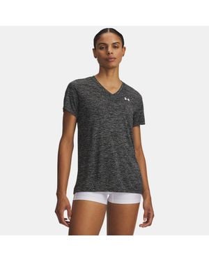 Under Armour Tech Twist V-Neck Short Sleeve - Blue