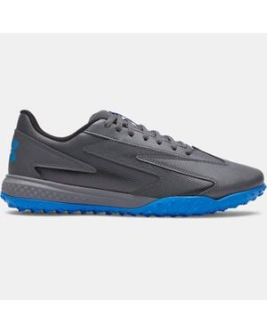 Under Armour Shadow Turf 3 Soccer Shoes Castlerock Atlantis - Blue