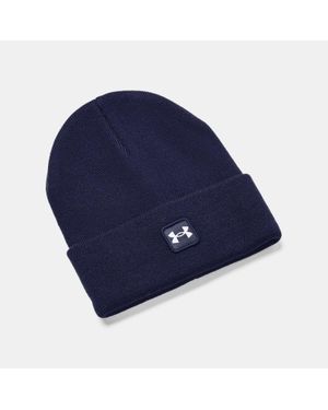 Under Armour Berretto Halftime Cuff Midnight Marino Bianco - Blu