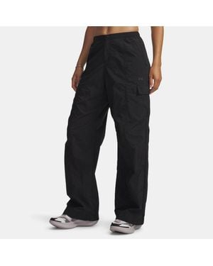 Under Armour Unstoppable Woven Utility Trousers Ultimate Anthracite - Black