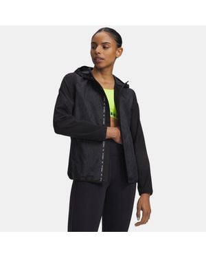 Under Armour Velociti Cold Weather Storm Damesjack Ultimate Zwart Reflecterend