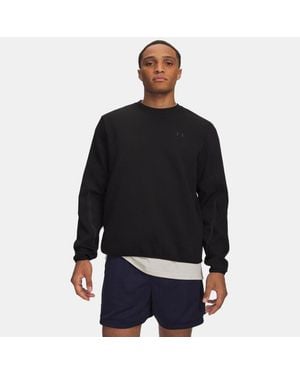 Under Armour Ua Unstoppable Fleece Crew - Black