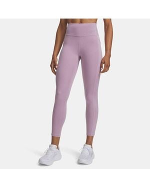 Under Armour Mallas Tobilleras Velociti Para Mujer Mauve Reflectante - Morado