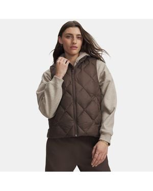 Under Armour Ua Legend Down Vest - Brown