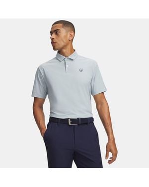 Under Armour Drive Chill Polo Fog Midnight - Blue