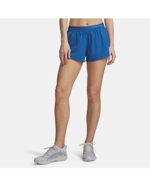 Under Armour Vanish Woven 3" Shorts Aegean Blackout - Blue