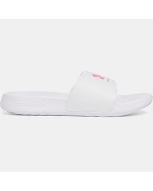 Under Armour Ignite Select
Slides Für Damen Super Rosa - Weiß