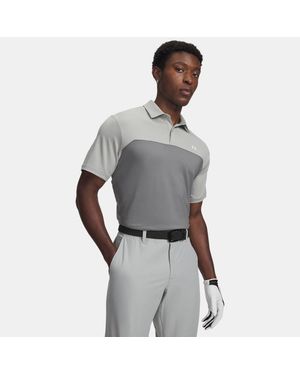 Under Armour Tee To Colourblock Polo Titanium Clay - Grey