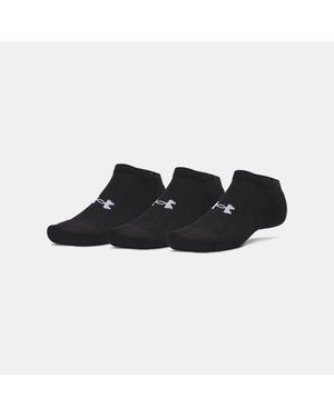 Under Armour Performance Cotton Füßlinge Im 3Er-Pack, Ultimate Ultimate Weiß - Schwarz