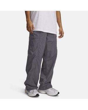 Under Armour Hoops Woven Herenbroek Titan Grijs Titan Grijs